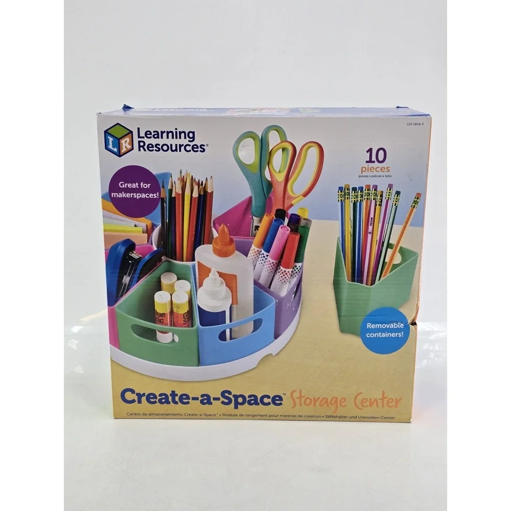 Learning Resources Create-A-Space Storage Center - SEE PHOTOS